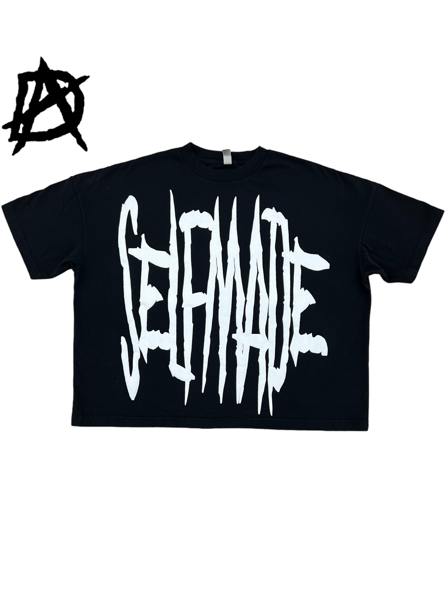SELFMADE B/W Wide Tee